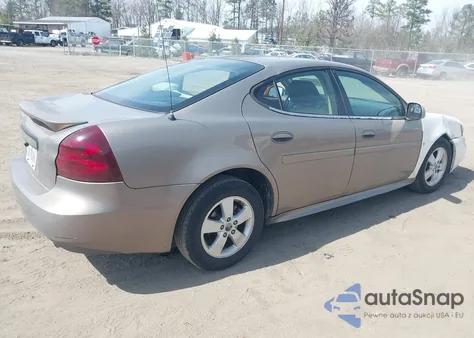 2006 Pontiac Grand Prix from USA, damaged, VIN 2G2WP552261139495